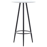 vidaXL 3-Piece Bar Set Fabric Dark Grey