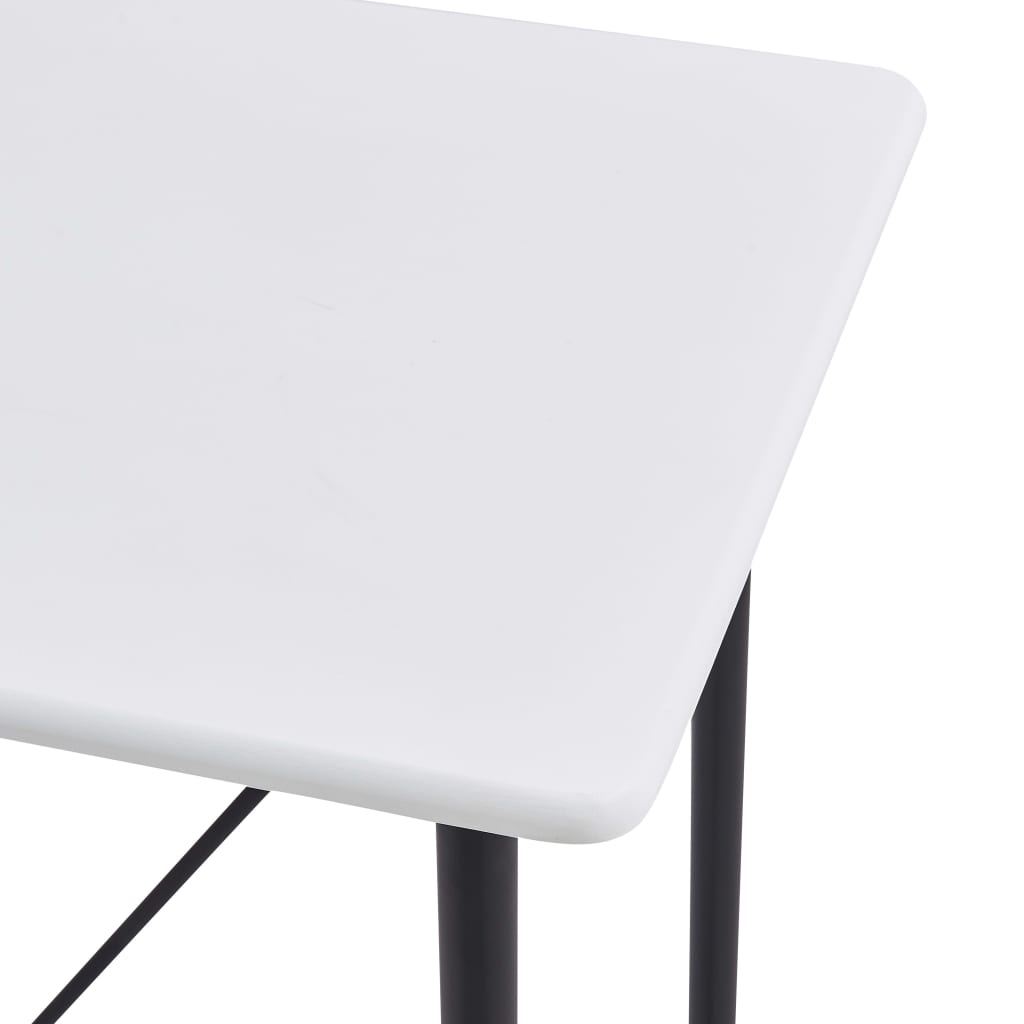 vidaXL 5-delige Barset stof donkergrijs