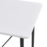 vidaXL 5-delige Barset stof donkergrijs