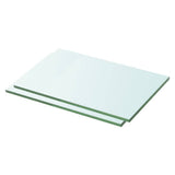 vidaXL Wandschap transparant 20x12 cm glas