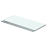 vidaXL Wandschap transparant 20x12 cm glas