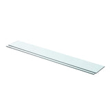 vidaXL Wandschap transparant 20x12 cm glas