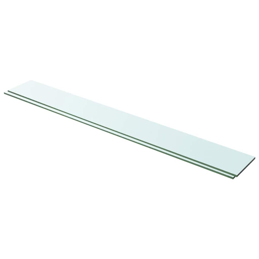 vidaXL Wandschap transparant 20x12 cm glas