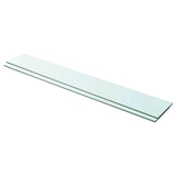 vidaXL Wandschap transparant 20x12 cm glas