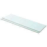 vidaXL Wandschap transparant 20x12 cm glas