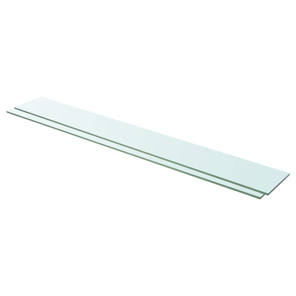vidaXL Wandschap transparant 20x12 cm glas