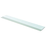 vidaXL Wandschap transparant 20x12 cm glas