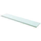vidaXL Wandschap transparant 20x12 cm glas