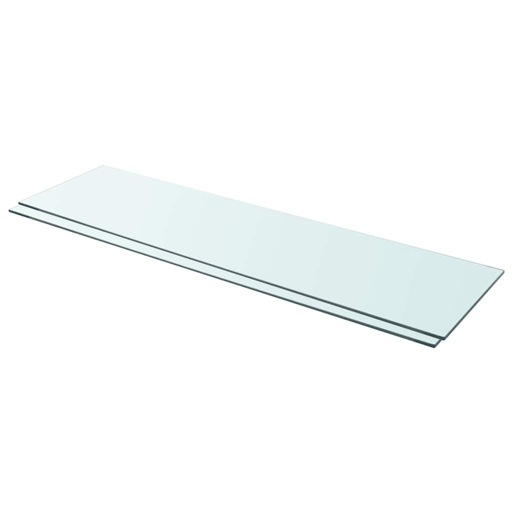 vidaXL Wandschap transparant 20x12 cm glas