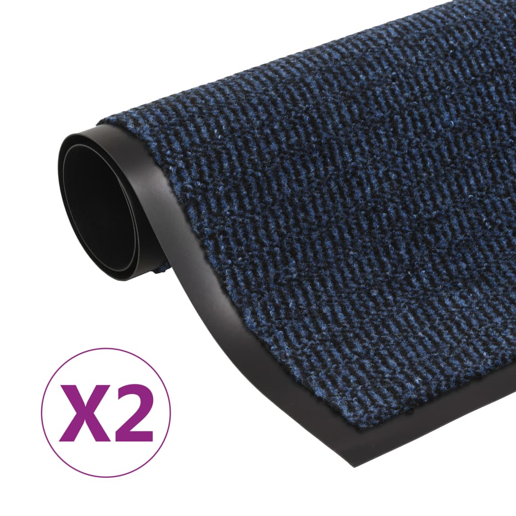 vidaXL Rectangular Tufted Doormat 40x60 cm Anthracite