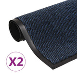 vidaXL Rectangular Tufted Doormat 40x60 cm Anthracite