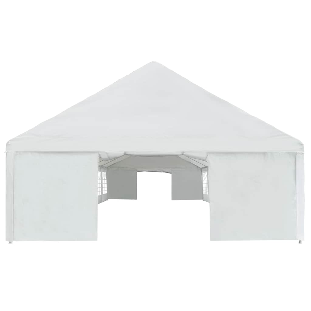 vidaXL Partytent 6x16 m PE wit