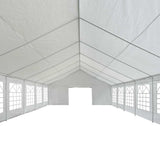 vidaXL Partytent 6x16 m PE wit