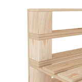 vidaXL 6-delige Loungeset pallet hout