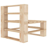 vidaXL 6-delige Loungeset pallet hout