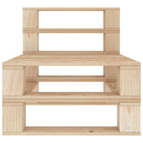 vidaXL 7-delige Loungeset pallet hout