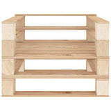 vidaXL 5-delige Loungeset pallet hout