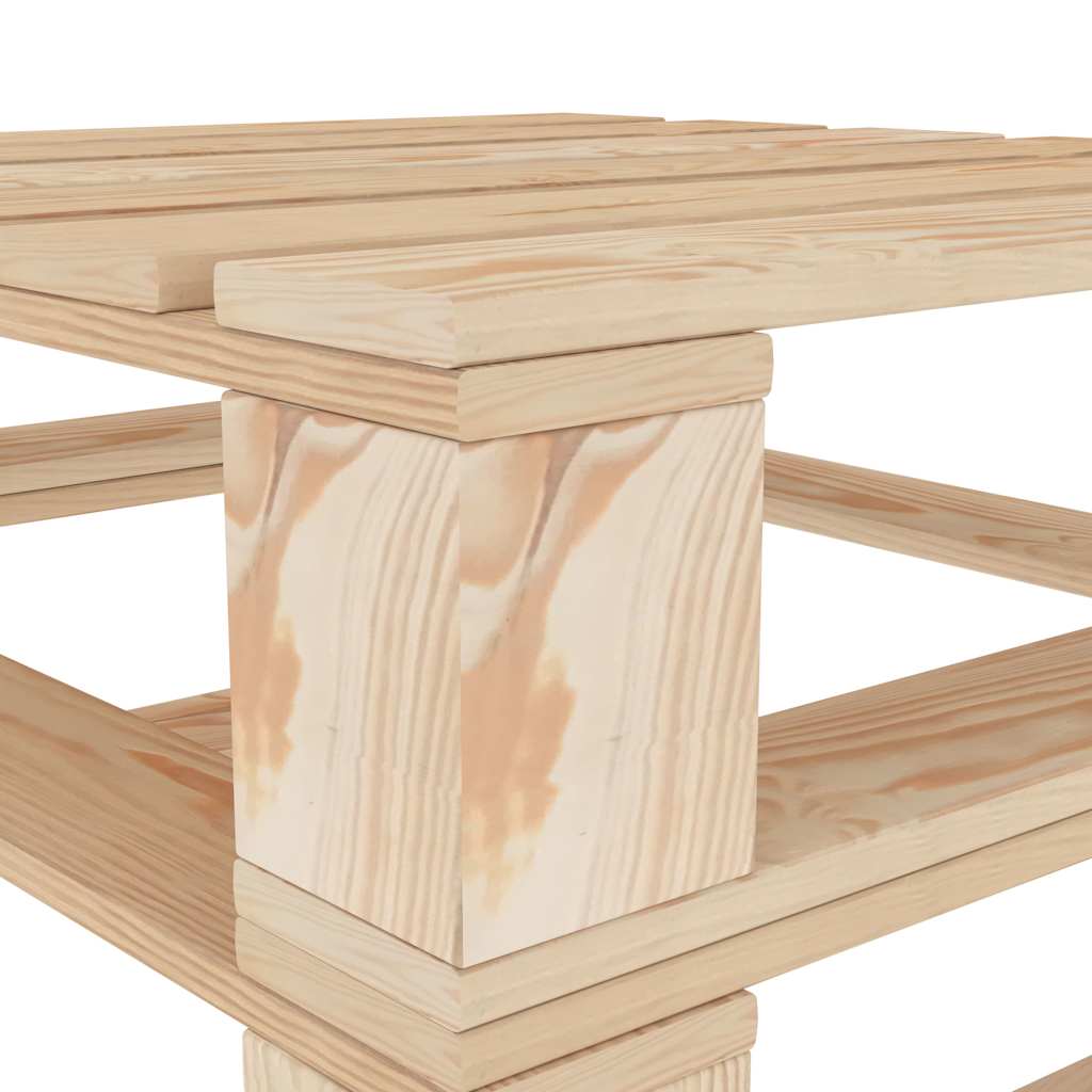vidaXL 6-delige Loungeset pallet hout