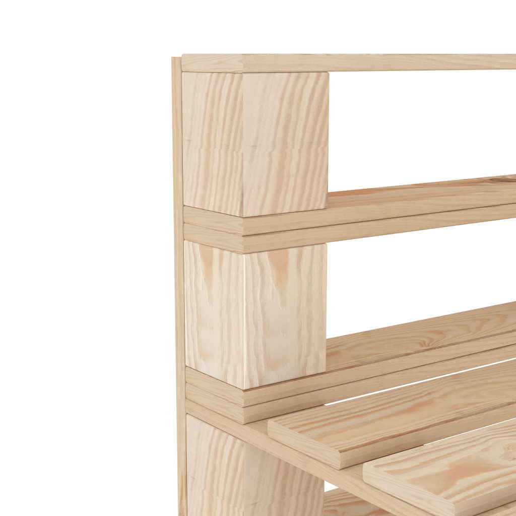vidaXL 6-delige Loungeset pallet hout