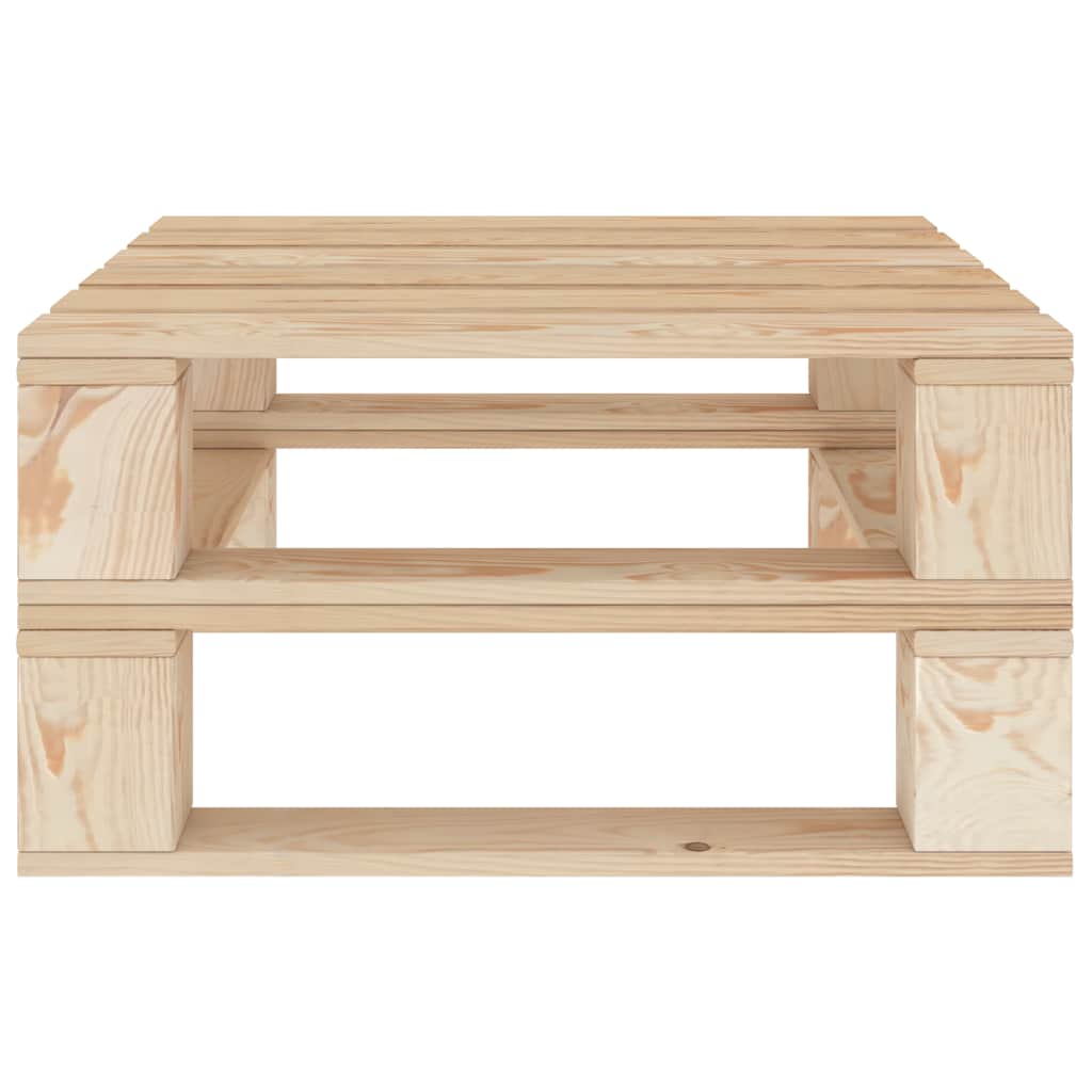 vidaXL 6-delige Loungeset pallet hout