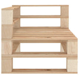 vidaXL 6-delige Loungeset pallet hout