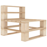 vidaXL 7-delige Loungeset pallet hout