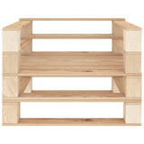 vidaXL 7-delige Loungeset pallet hout