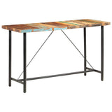 vidaXL 9-delige Barset massief acaciahout en massief gerecycled hout