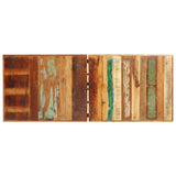 vidaXL 9-delige Barset massief acaciahout en massief gerecycled hout