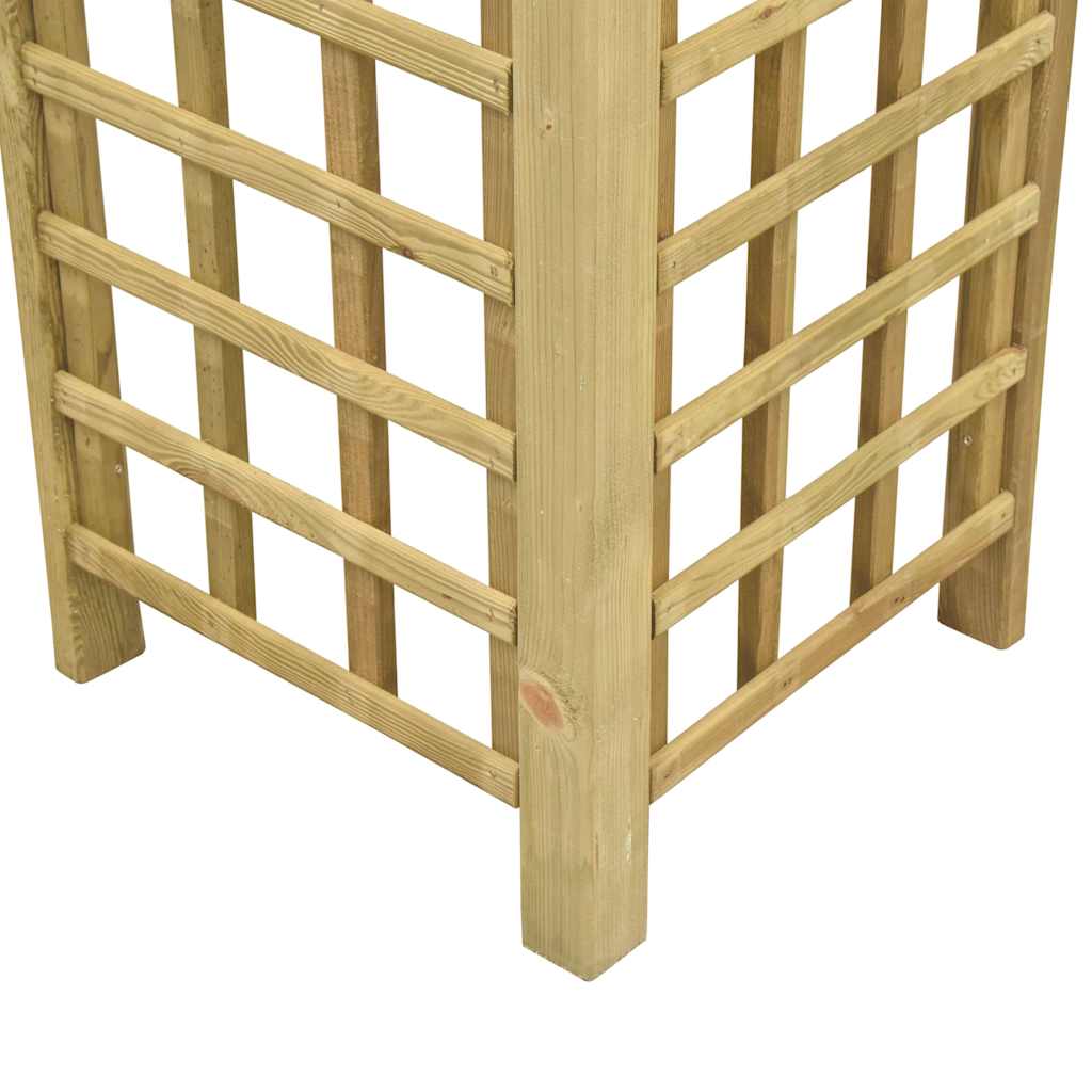 vidaXL Prieel 3x3 m groen