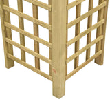 vidaXL Prieel 3x3 m groen