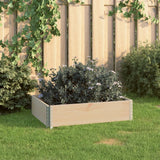 vidaXL 3 st Plantenbakken verhoogd 100x150 cm massief grenenhout
