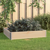 vidaXL 3 st Plantenbakken verhoogd 100x150 cm massief grenenhout