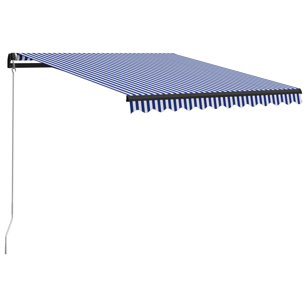vidaXL Luifel handmatig uittrekbaar 300x250 cm antraciet