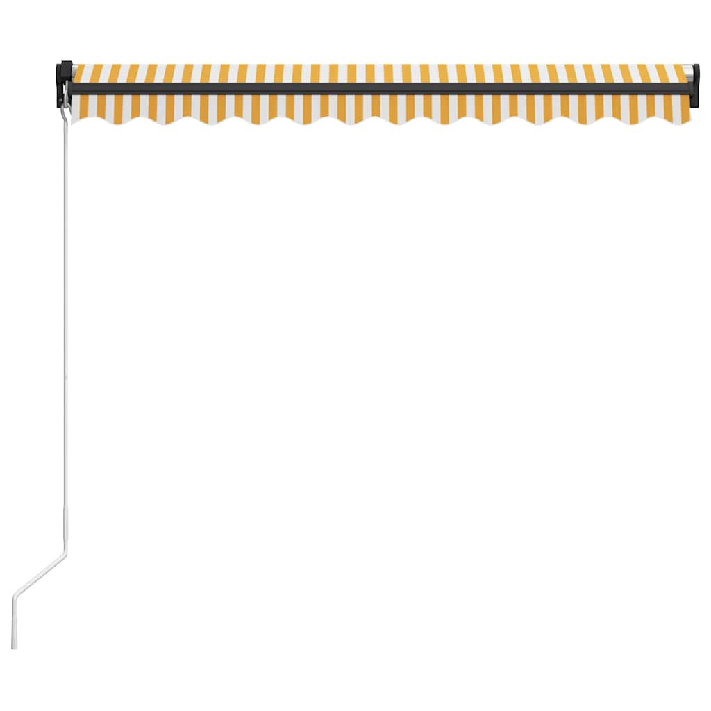 vidaXL Luifel handmatig uittrekbaar 300x250 cm antraciet