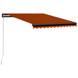 vidaXL Luifel handmatig uittrekbaar 300x250 cm antraciet