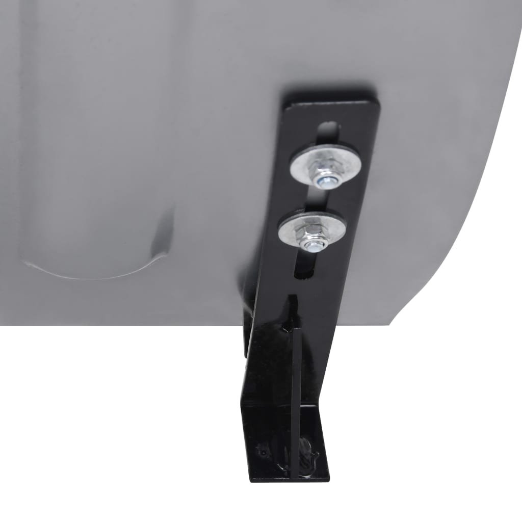 vidaXL Sneeuwploeg voor gazonmaaier met adapter 100 cm