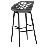 vidaXL 5-Piece Bar Set White and Black