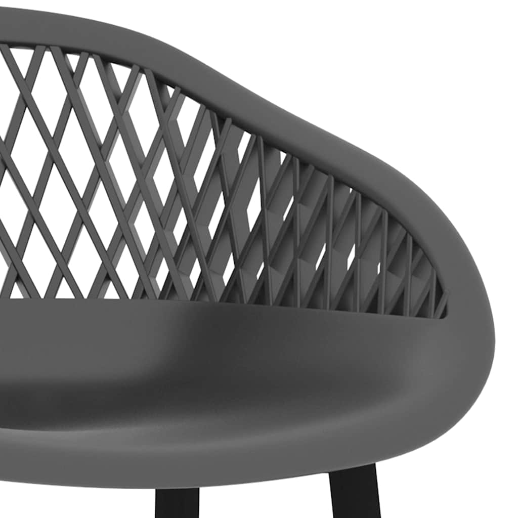 vidaXL 5-Piece Bar Set White and Black