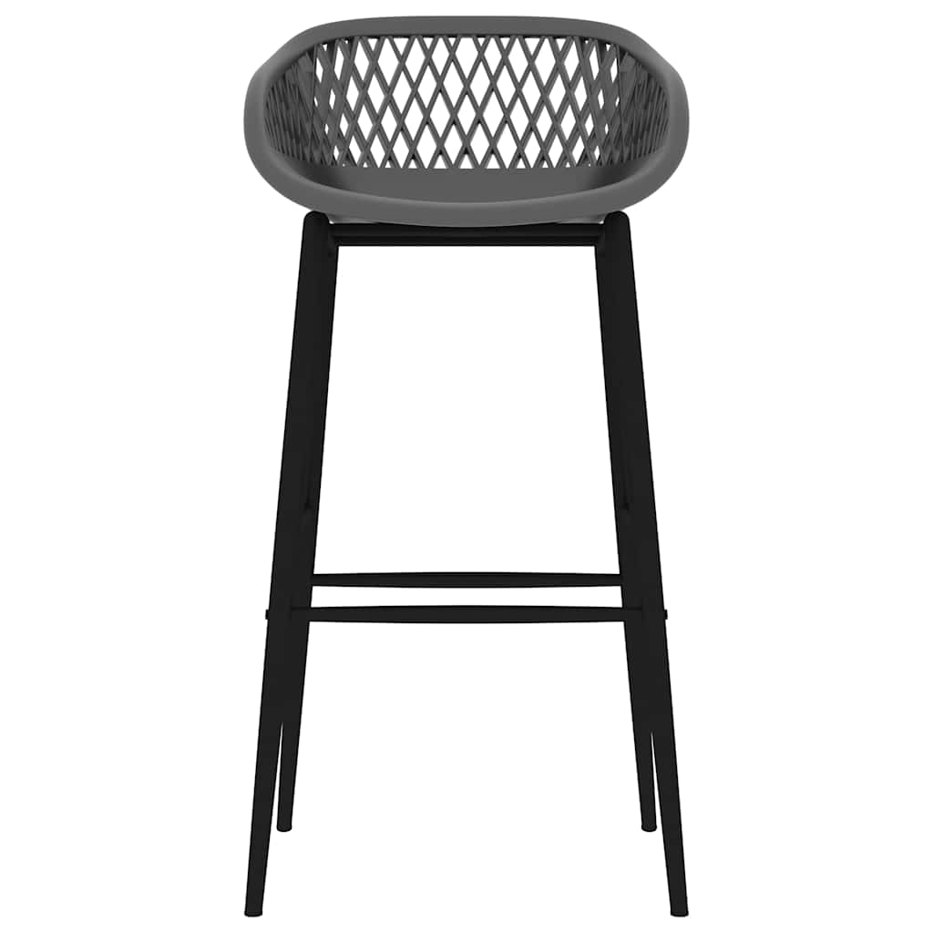vidaXL 5-Piece Bar Set White and Black