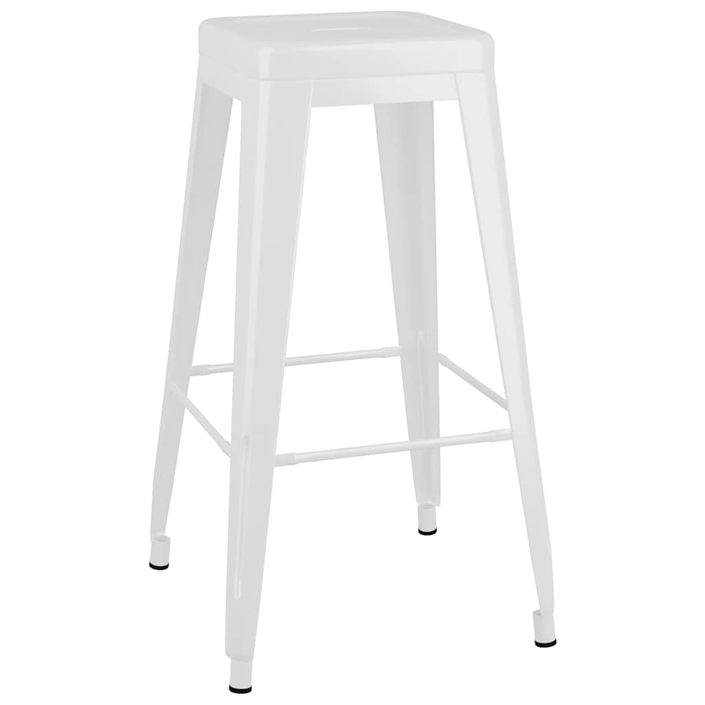 vidaXL 5-delige Barset wit en zwart