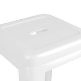 vidaXL 5-delige Barset wit en zwart