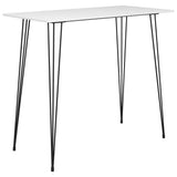 vidaXL 3-delige Barset zwart