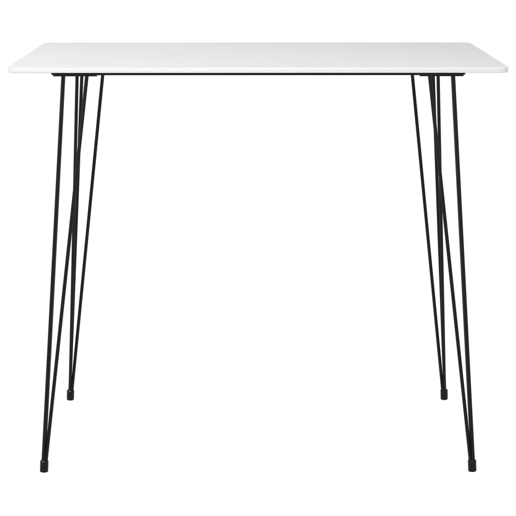 vidaXL 3-delige Barset zwart