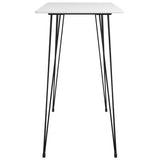 vidaXL 3-delige Barset zwart