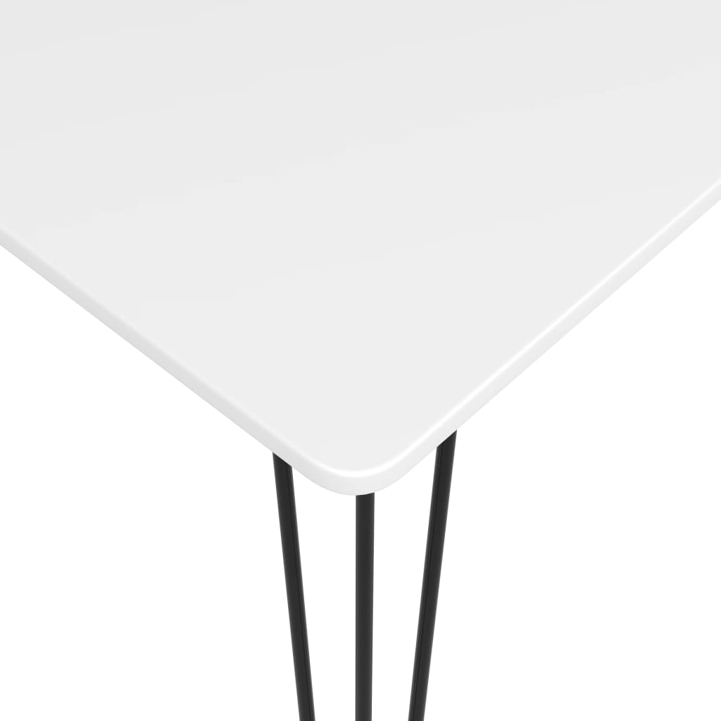vidaXL 3-delige Barset zwart
