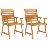 vidaXL 3-Piece Garden Dining Set Solid Acacia Wood