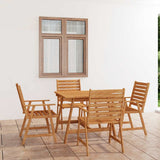 vidaXL 3-Piece Garden Dining Set Solid Acacia Wood