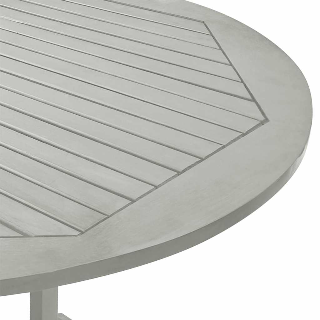 vidaXL 5-delige tuinset (150-200)x100cm massief acaciahout grijs