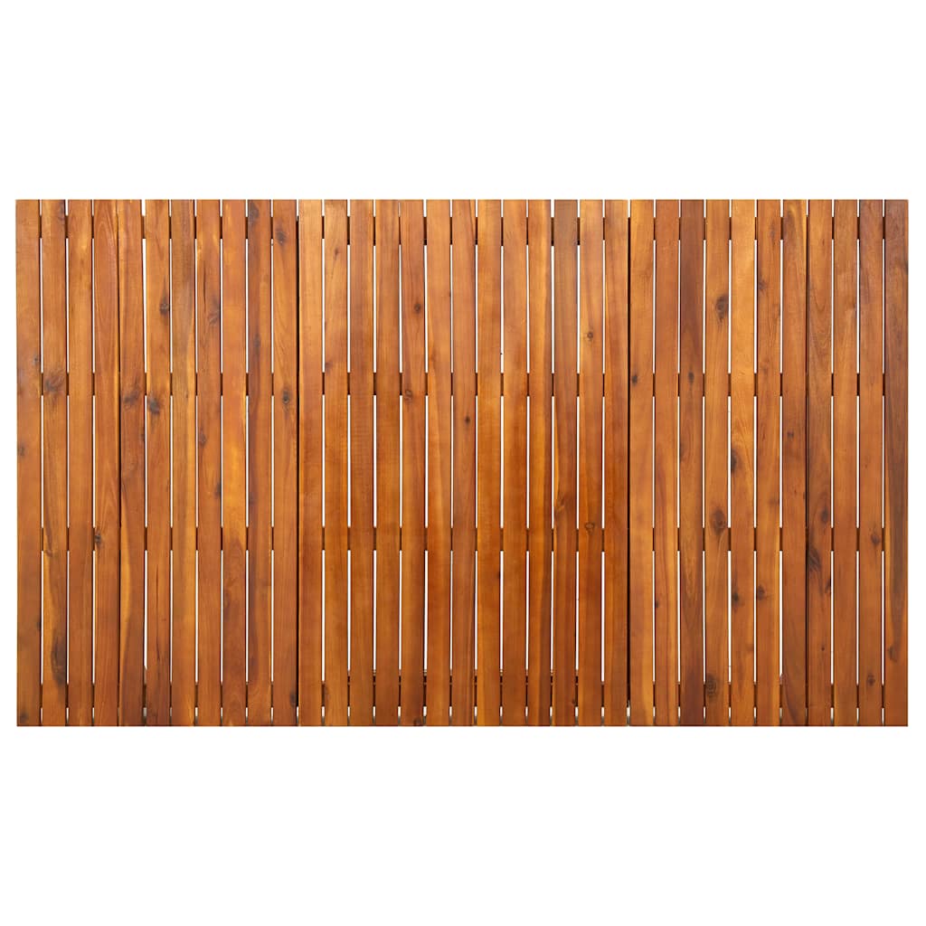 vidaXL 7-delige tuinset 150x90 cm massief acaciahout